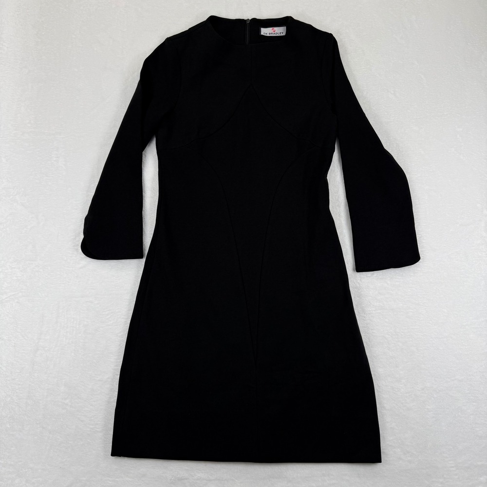 CK Bradley Black Long Sleeve Dress‎ Size XS